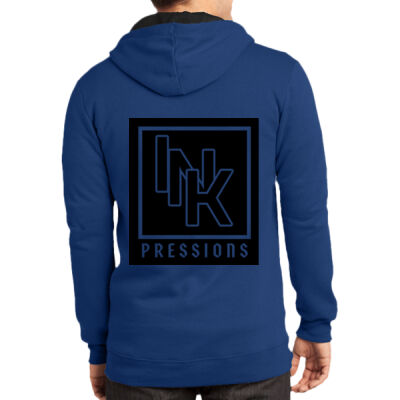 Mens Zip Up / Black Print Thumbnail