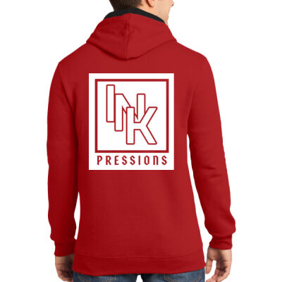 Inkpressions Hoodie / White Print Thumbnail