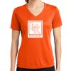 Ladies PosiCharge ® RacerMesh ® V Neck Tee Thumbnail